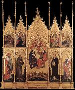 GELDER, Aert de Coronation of the Virgin and Saints dfhh oil on canvas